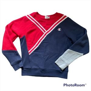 Champion Vintage Colorblock USA Sweatshirt